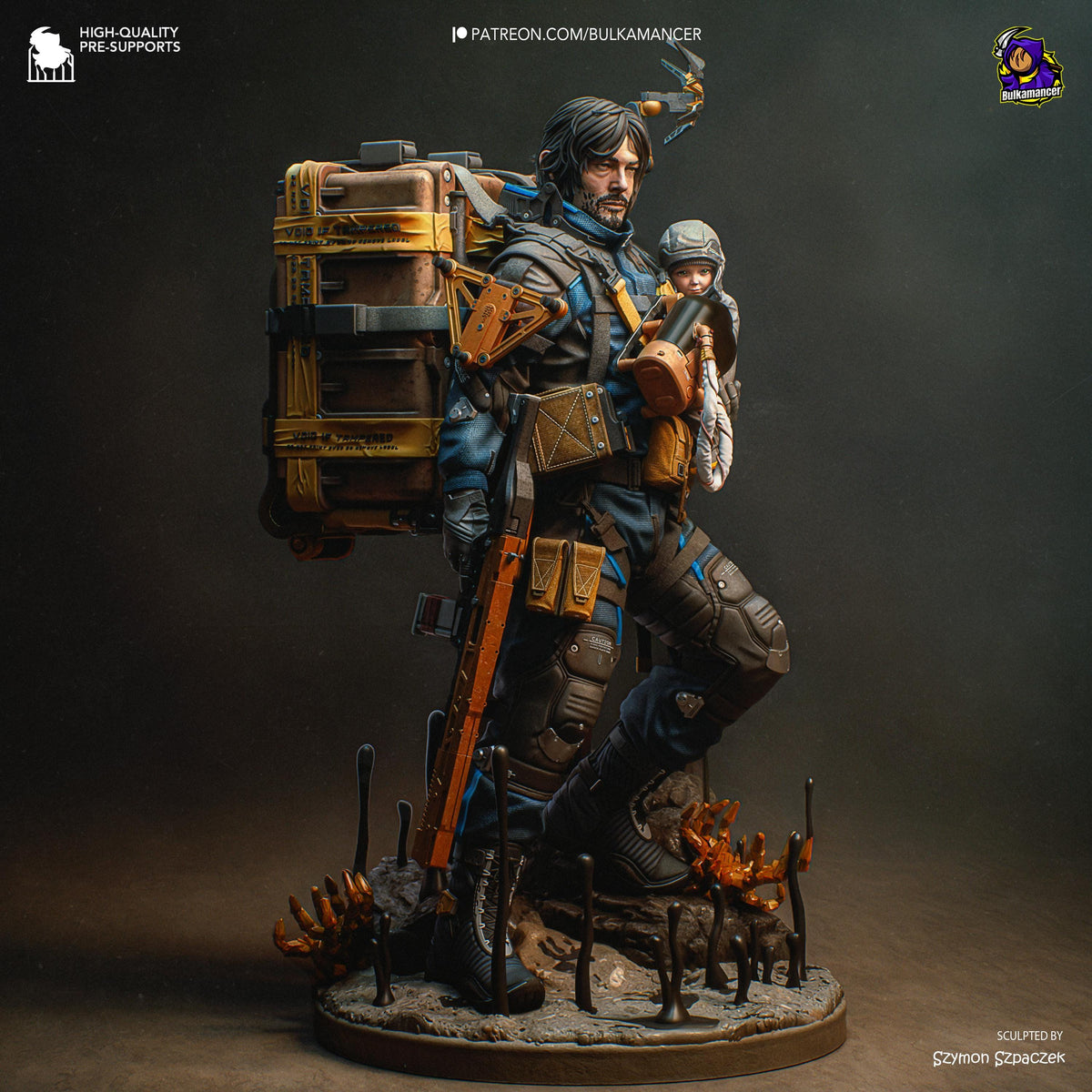 Sam Death Stranding 2 Figure - resin miniature view 6