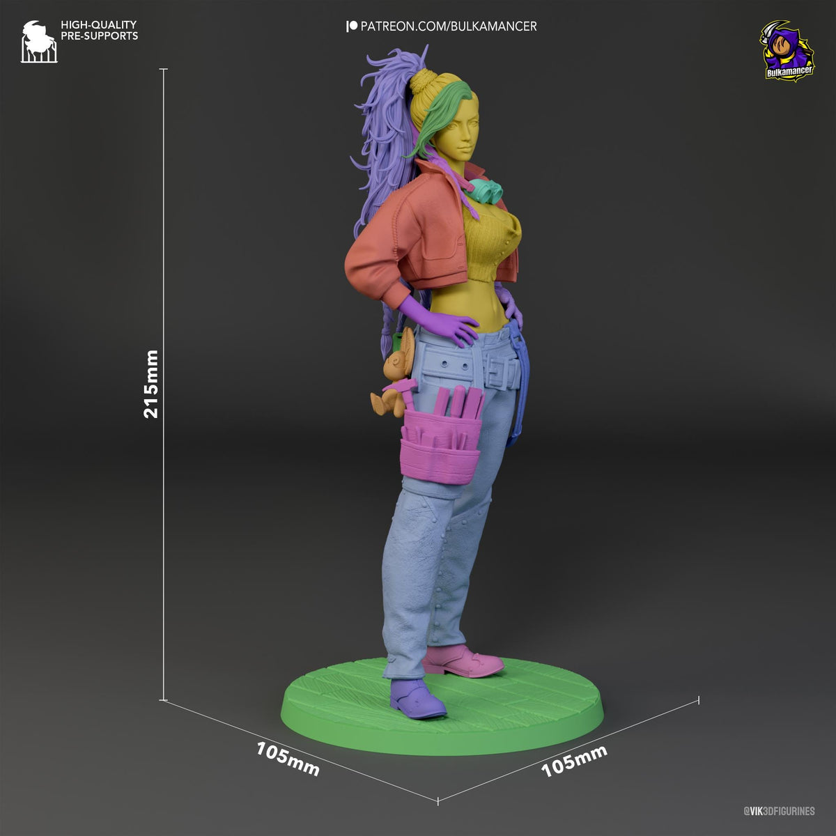 Gemma Figure - Monster Hunter Wilds - resin miniature view 7