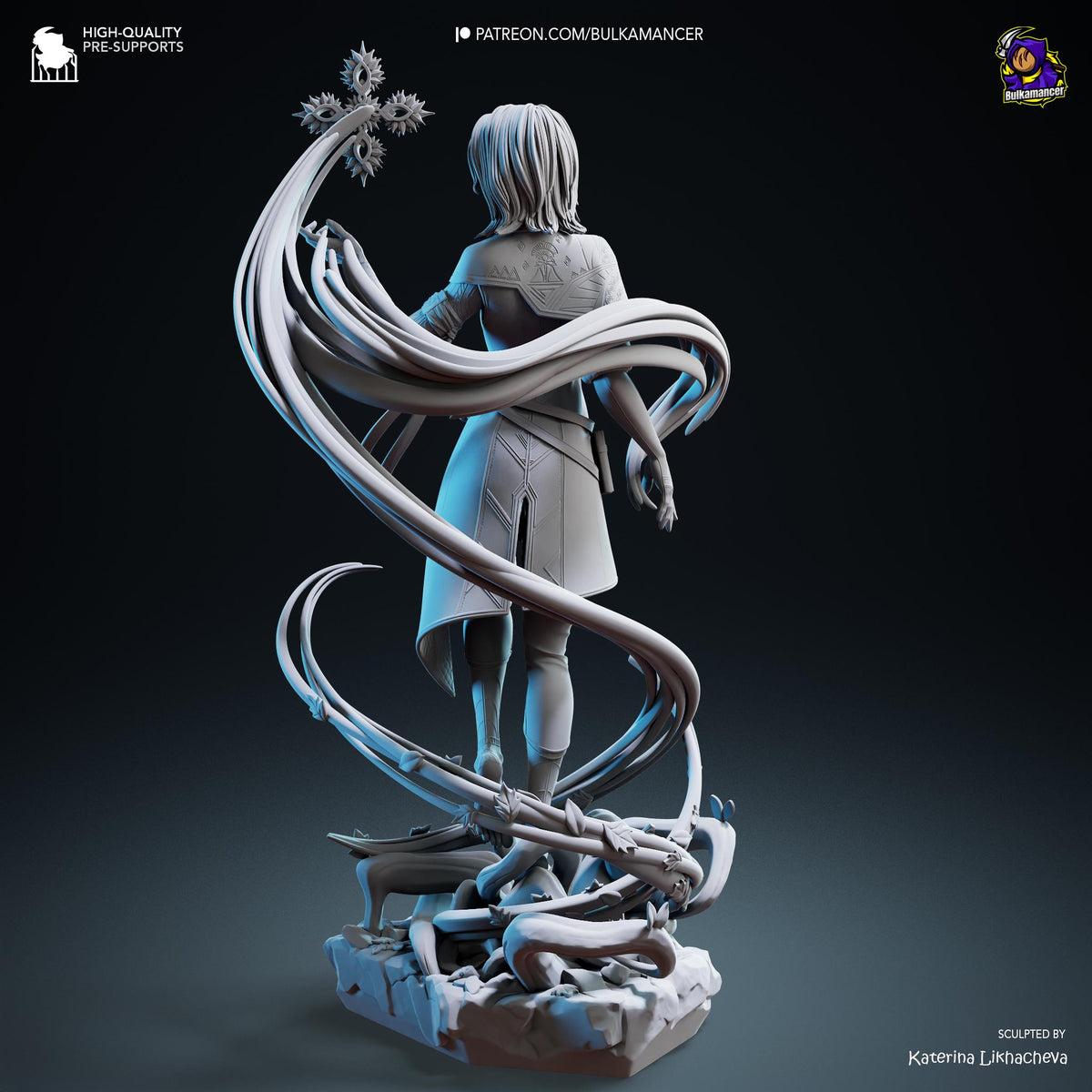 Lune Figure - Clair Obscur: Expedition 33 - resin miniature view 6