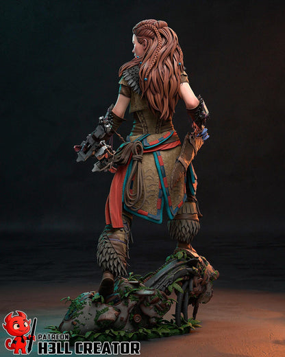 Aloy Horizon Zero Dawn Figure - resin miniature view 7