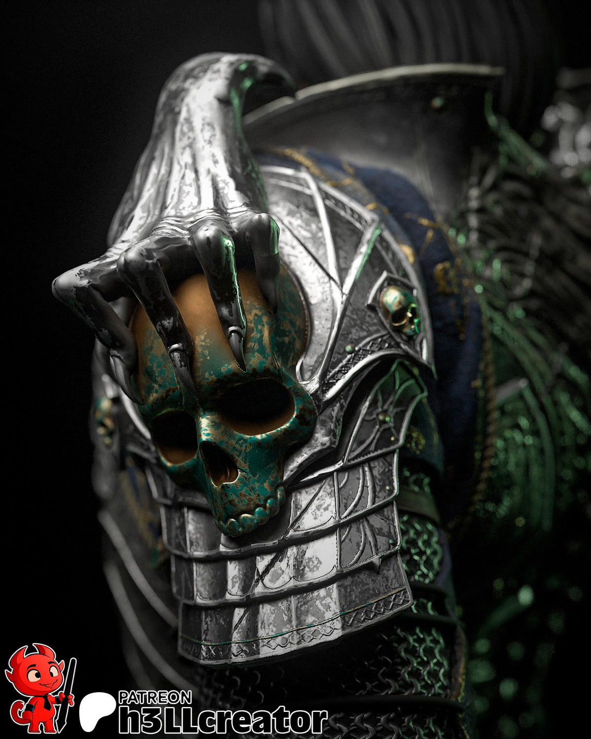 Ketheric Thorm Figure - Baldur's Gate 3 - resin miniature view 5