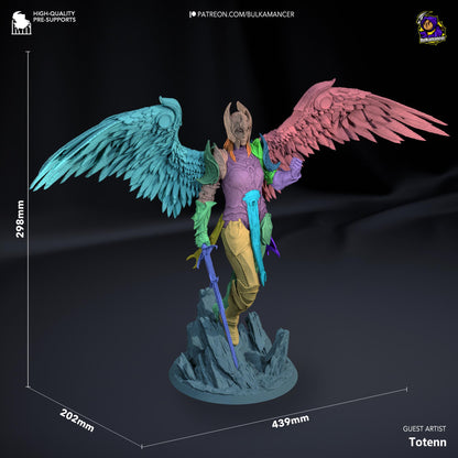 Dame Aylin Figure - Baldur's Gate 3 - resin miniature view 7
