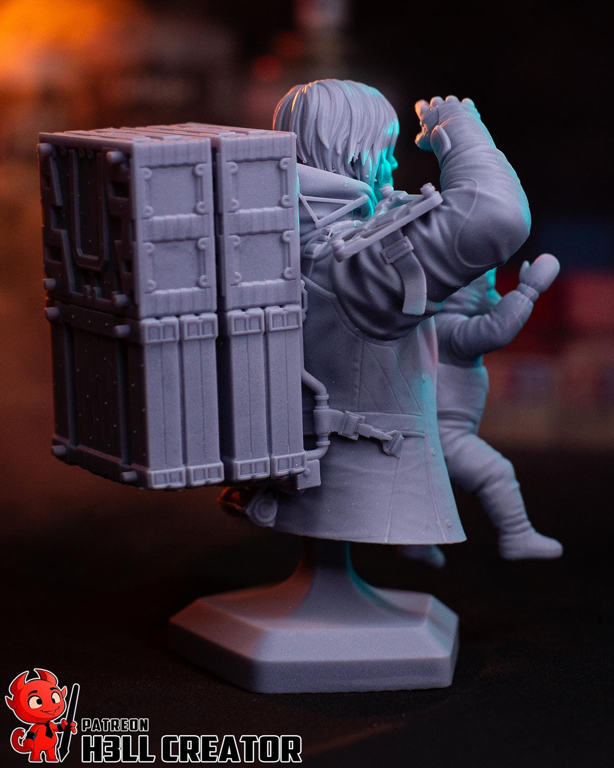 Sam Porter Bridges Death Stranding 2 Bust - resin tabletop miniature alternate angle