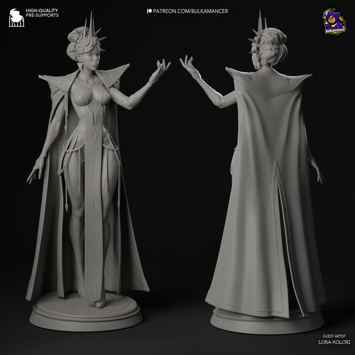 Mel Medarda Mel Figure - League of Legends - resin miniature view 5