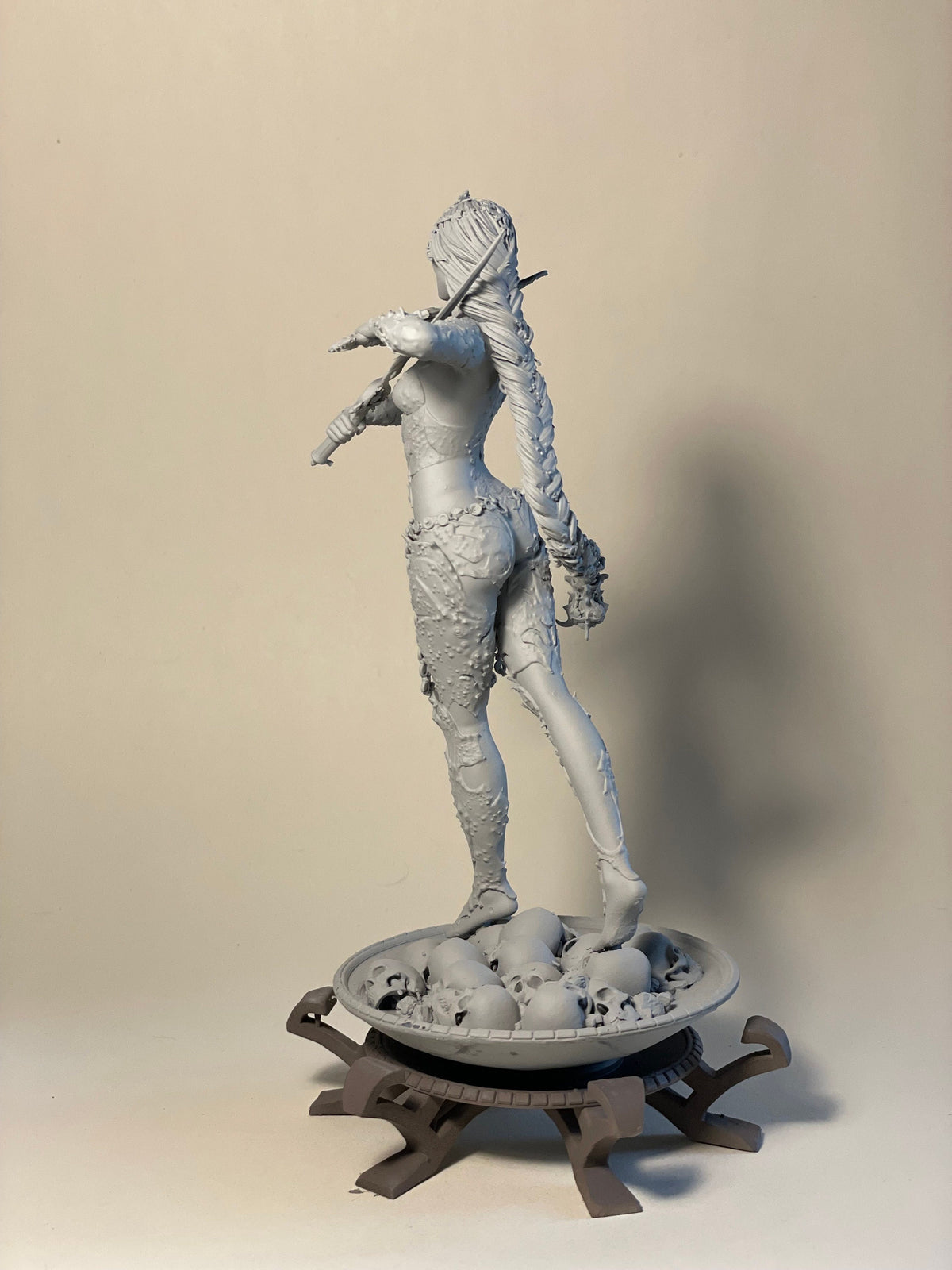 Orin Figure - 3D printed miniature detail view