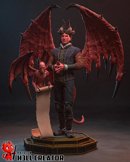 Raphael Figure - Baldur's Gate 3 - resin miniature view 9