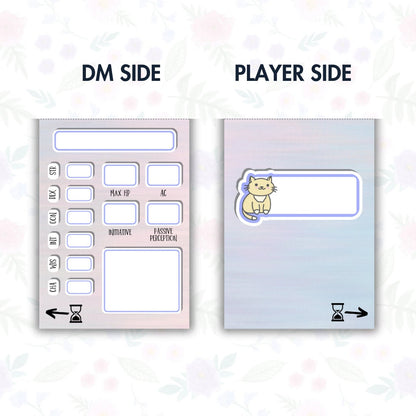 Initiative Tracker - printable tabletop RPG resource preview