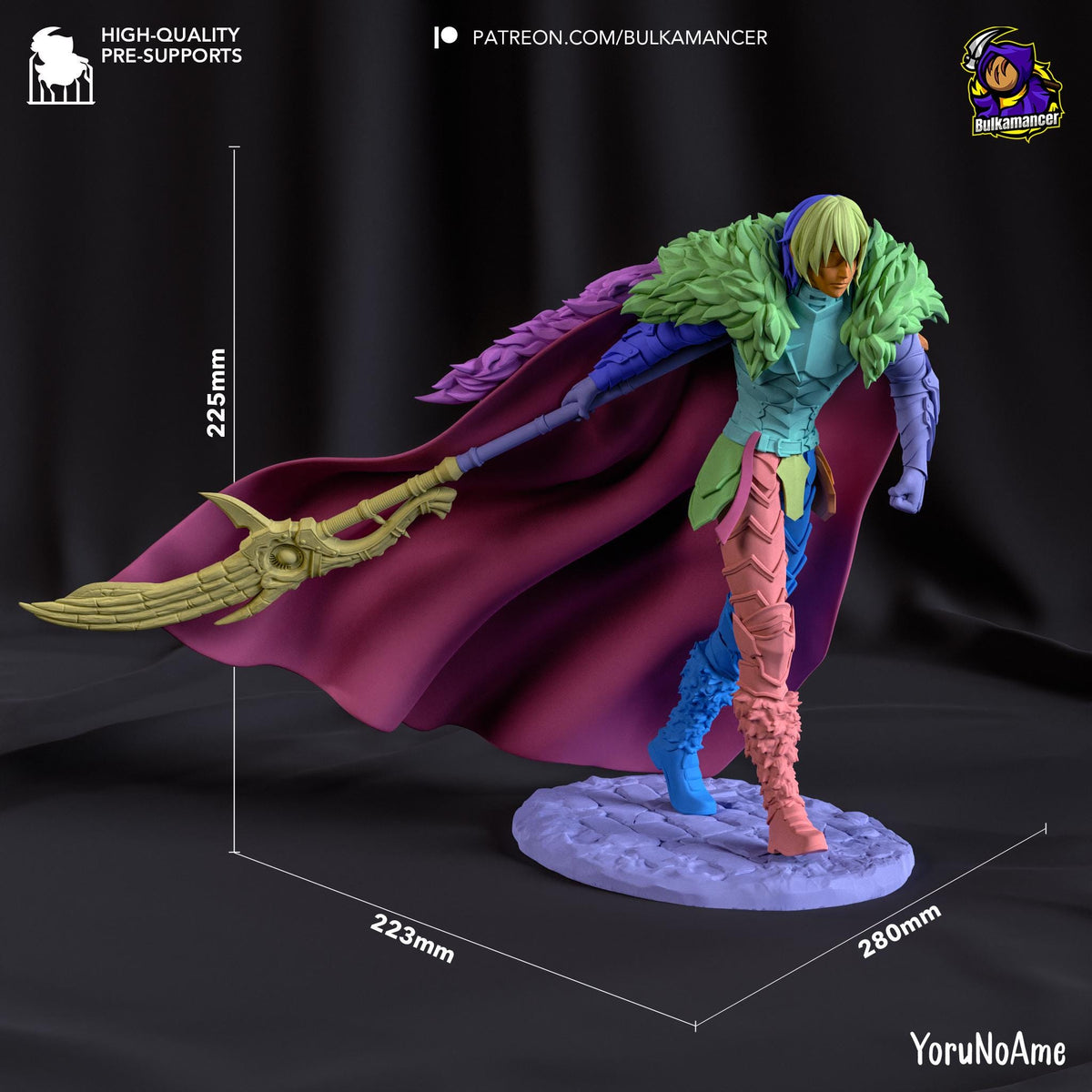 Dimitri Figure - Fire Emblem - resin miniature view 7