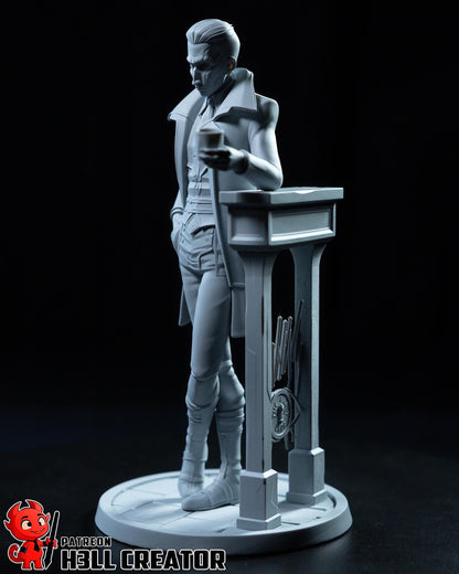 Silco Figure - Arcane - resin miniature view 7