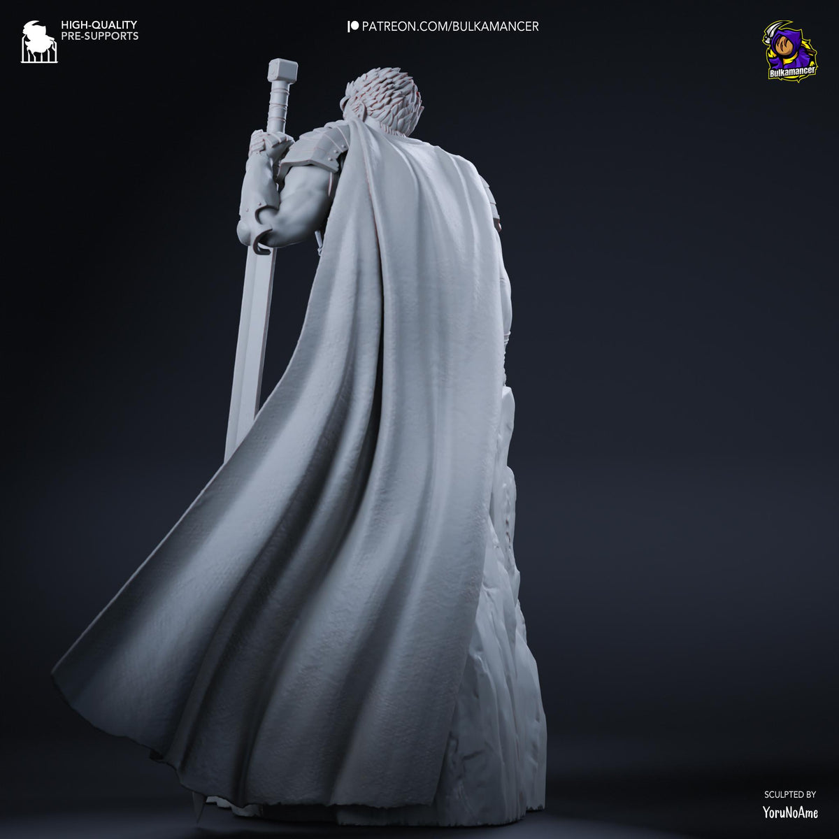 Guts Berserk The Golden Age Arc. Figure - resin miniature view 6