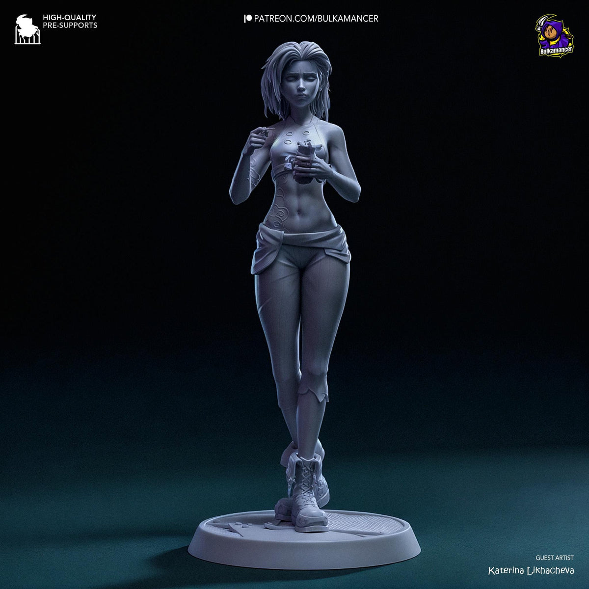 Jinx Broken Figure - Arcane - resin miniature view 5