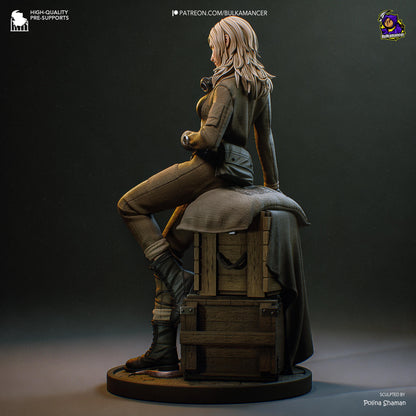 EVA Metal Gear Solid Delta Snake Eater Figure - resin miniature view 7