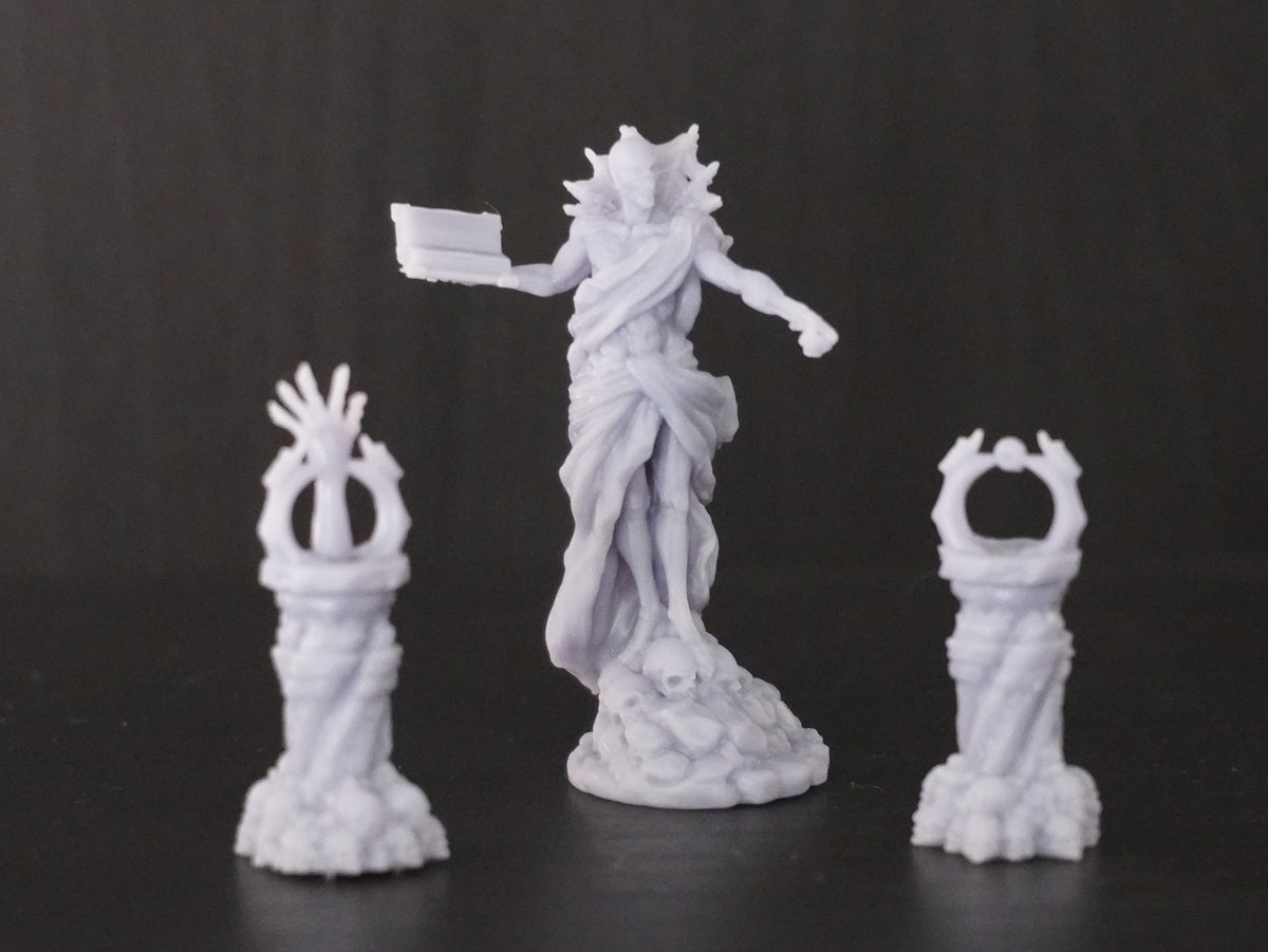 Vecna Miniature - resin miniature view 5