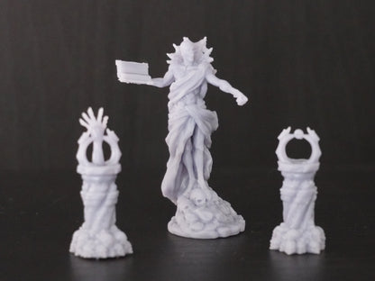 Vecna Miniature - resin miniature view 5