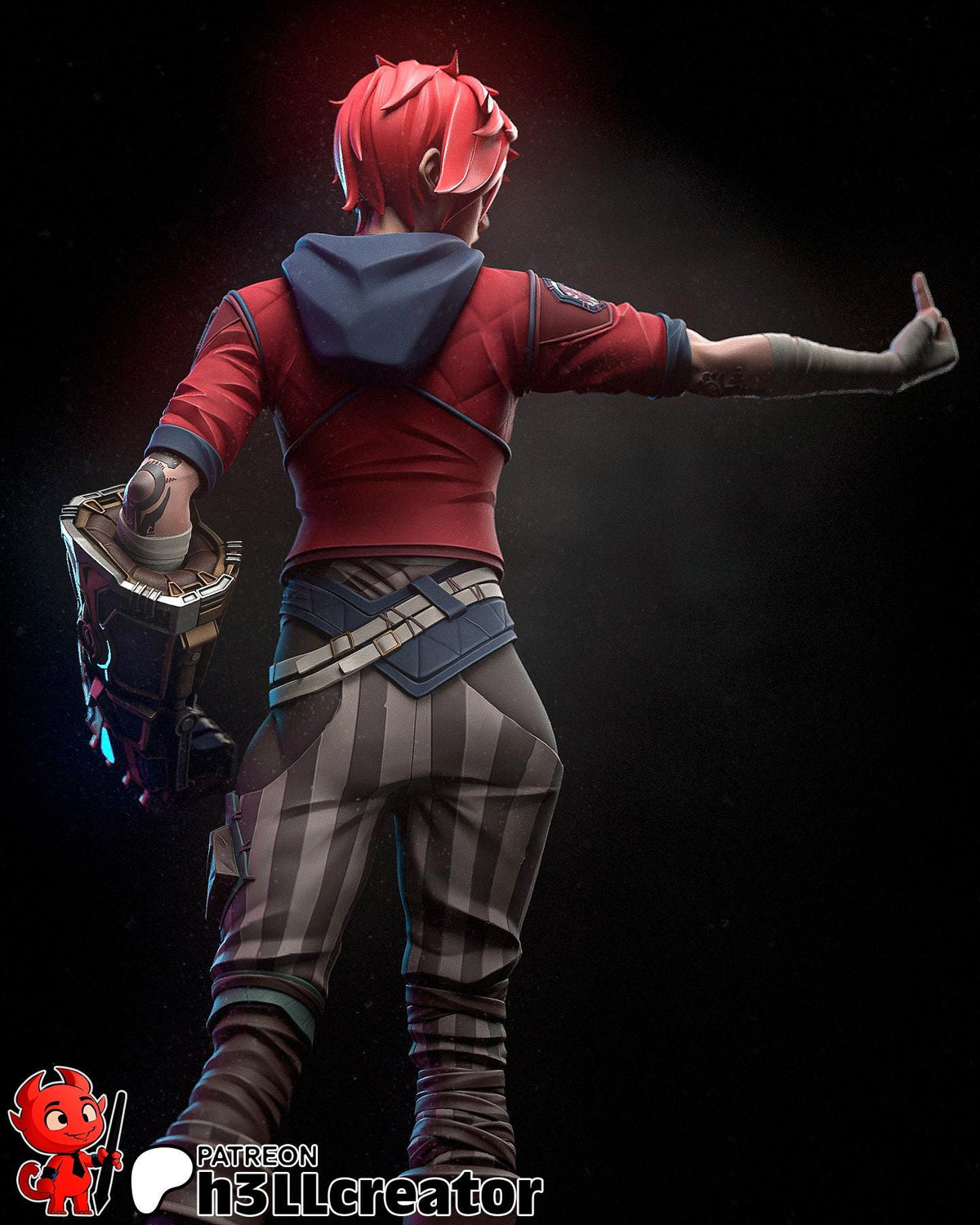 Vi Figure - Arcane - resin miniature view 6