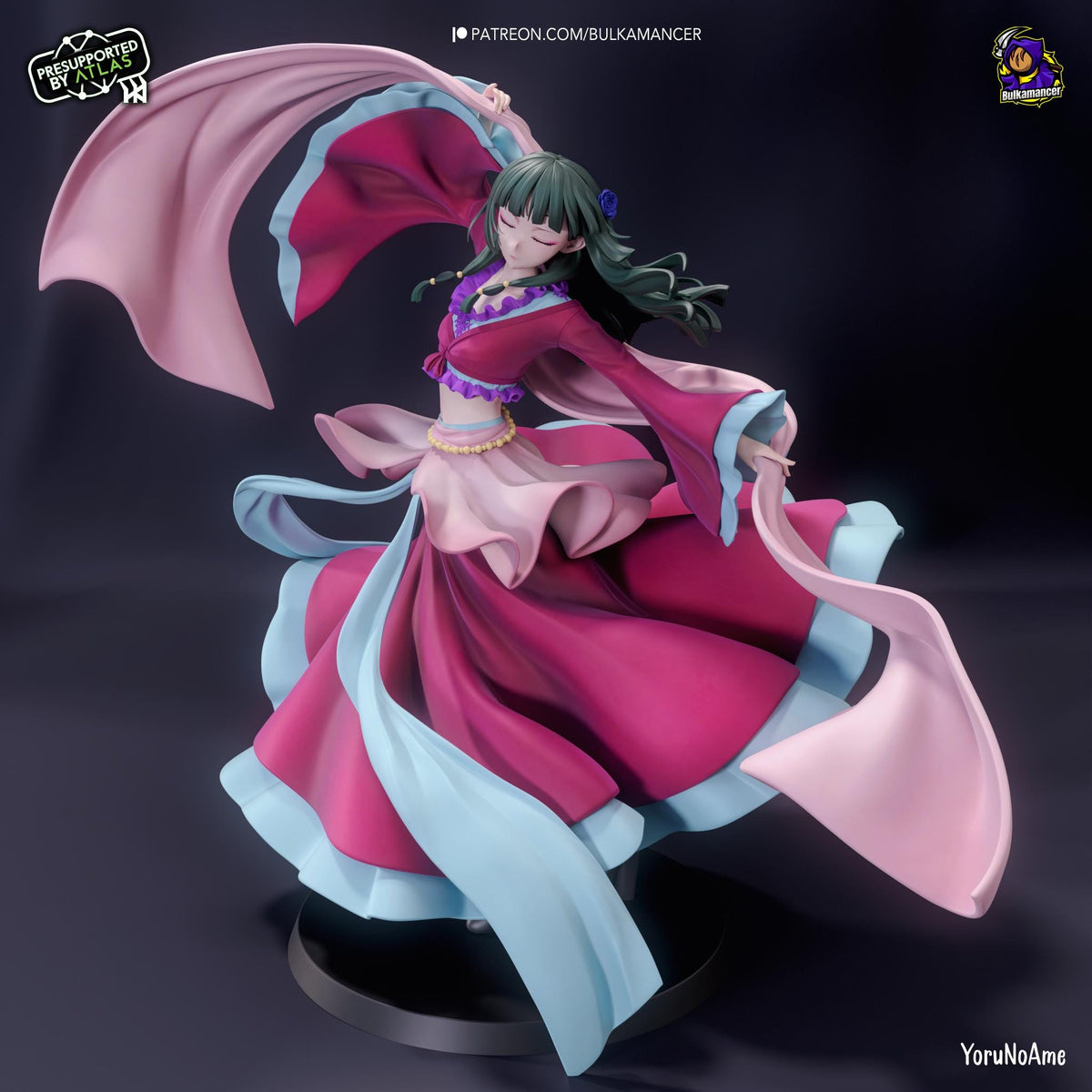 Maomao The Apothecary Diaries Figure - resin tabletop miniature front view