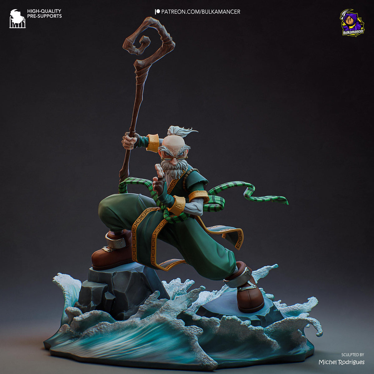 Knolan Battle Chasers Figure - resin miniature view 6