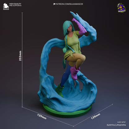 Tifa Lockhart Figure - Final Fantasy VII - resin miniature view 7