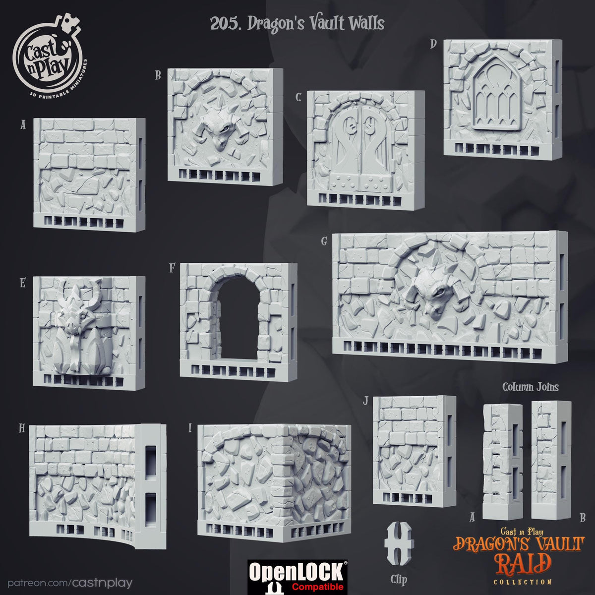 Terrain - resin tabletop miniature front view