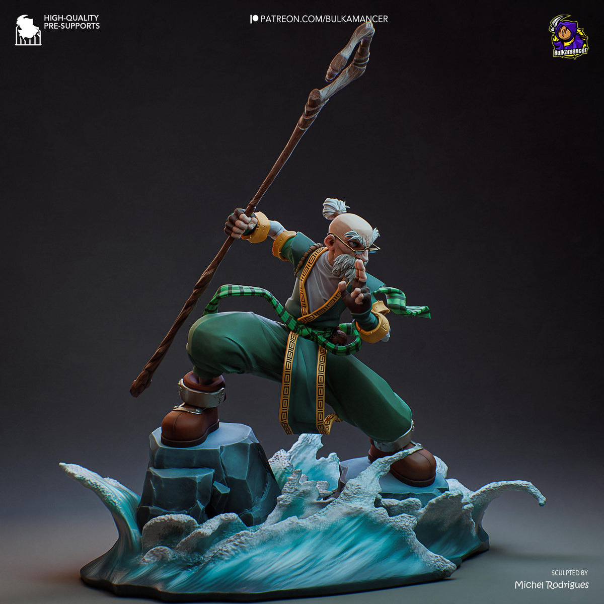 Knolan Battle Chasers Figure - resin miniature view 7