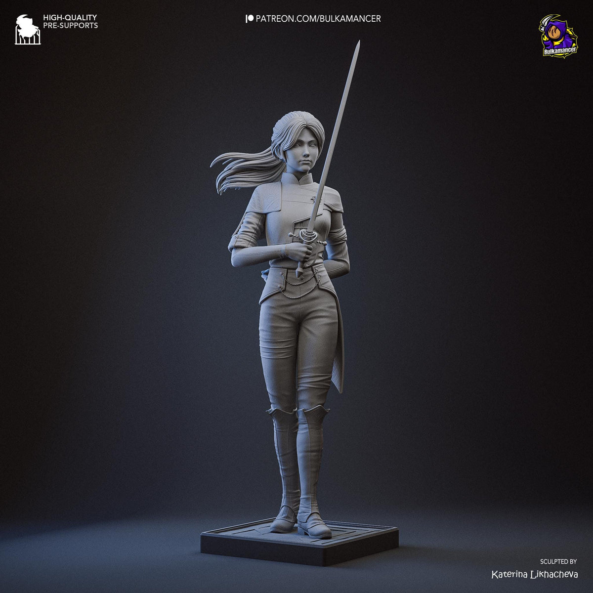 Maelle Figure - Clair Obscur: Expedition 33 - resin miniature view 5
