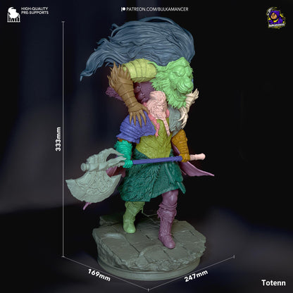 Godfrey Figure - Elden Ring - resin miniature view 7