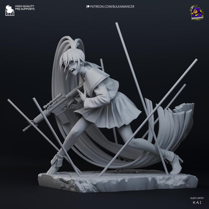 Naima Usseewa song by Ado Figure - resin miniature view 6