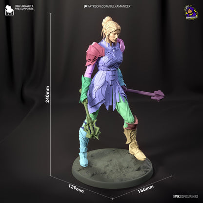 Minthara Figure - Baldur's Gate 3 - resin miniature view 7