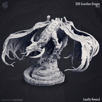 Dragon Dice Guardian Diorama - resin miniature view 7