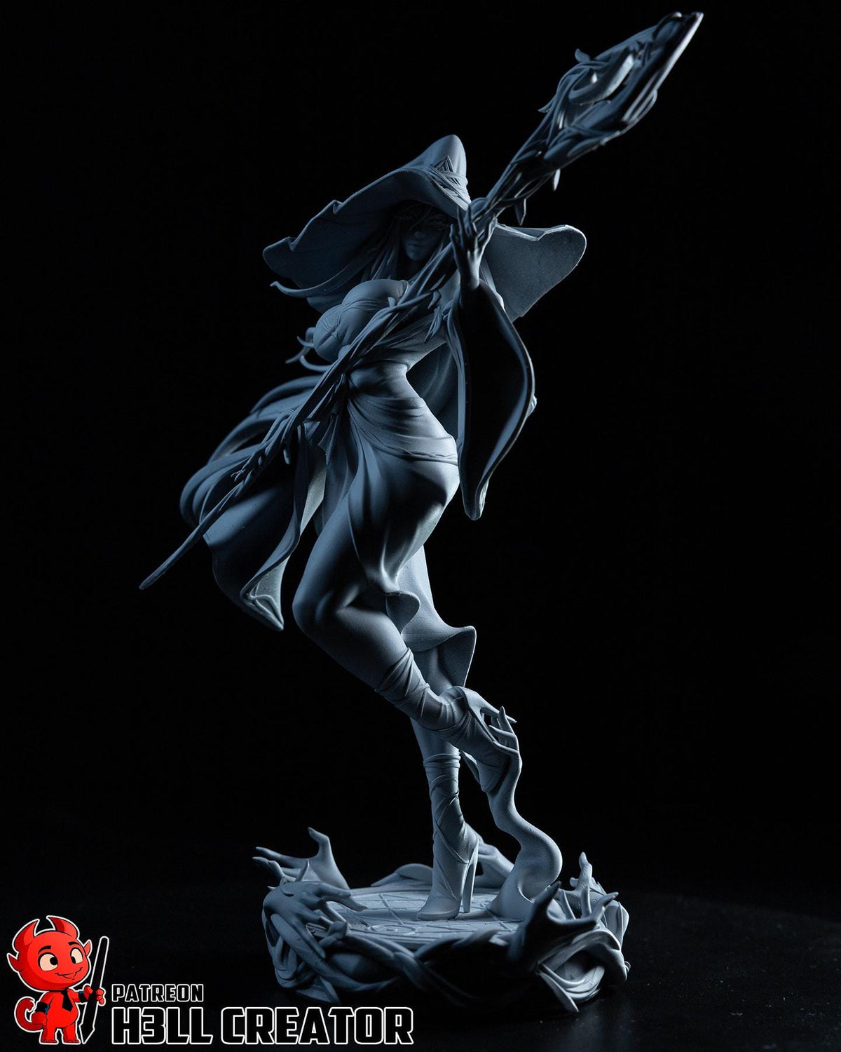 Recluse Figure - Elden Ring Nightreign - resin miniature view 5