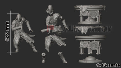 Ezio Auditore Assassin's Creed Figure - resin miniature view 7