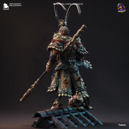 Destined One Black Myth Wukong Figure - resin tabletop miniature alternate angle
