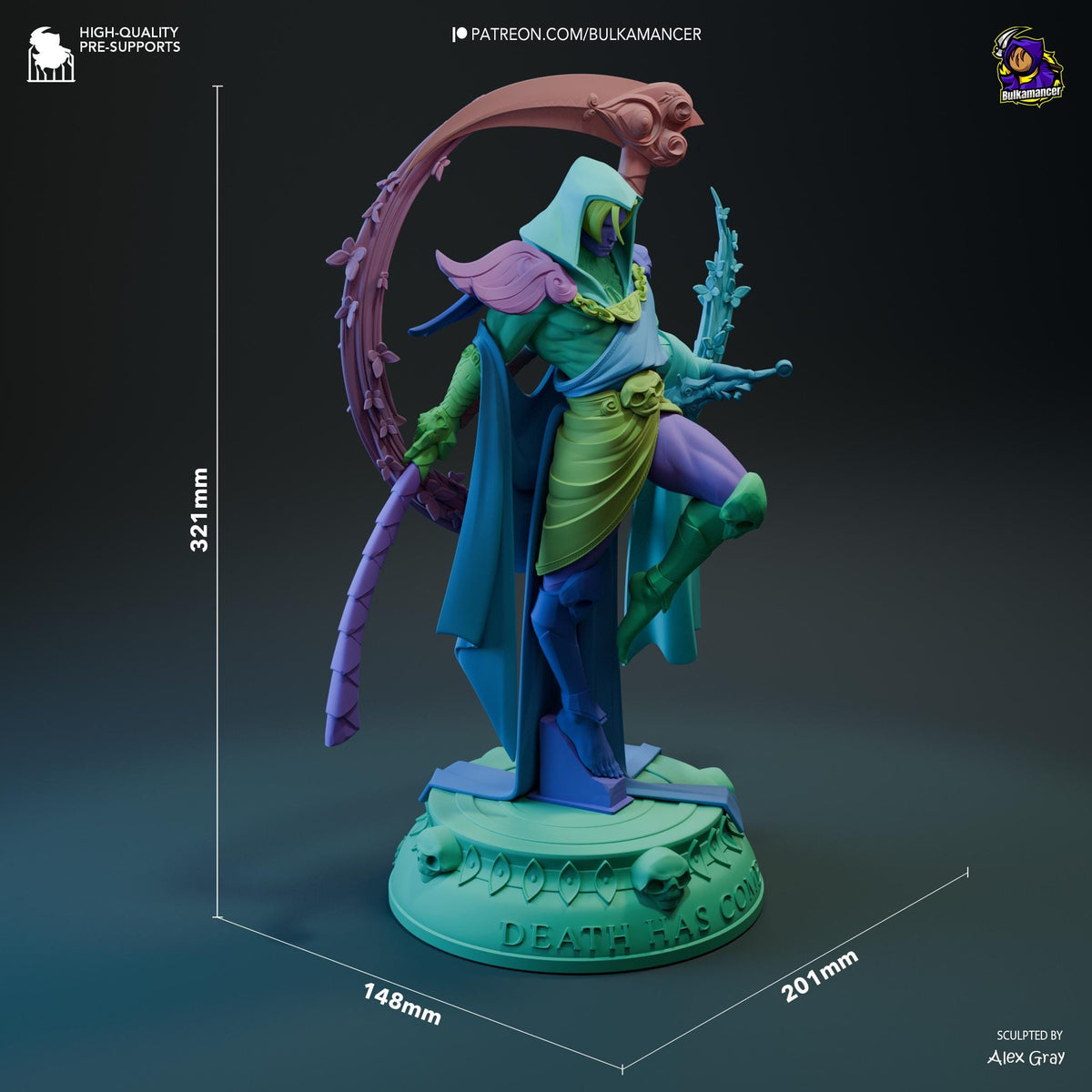 Thanatos Figure - Hades - resin miniature view 8