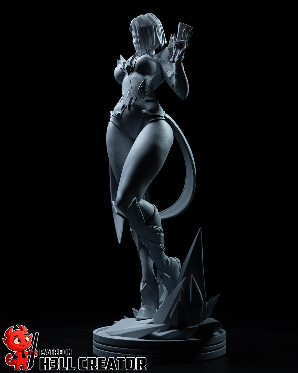 Emma Frost Figure - Marvel Rivals - resin miniature view 7
