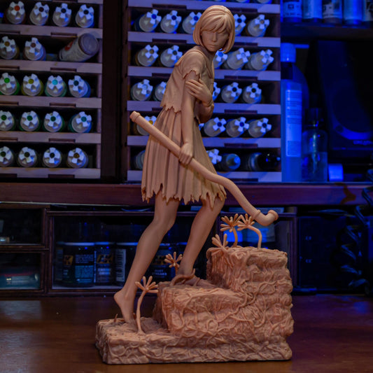 Hinako SIlent Hill f Figure - resin tabletop miniature front view