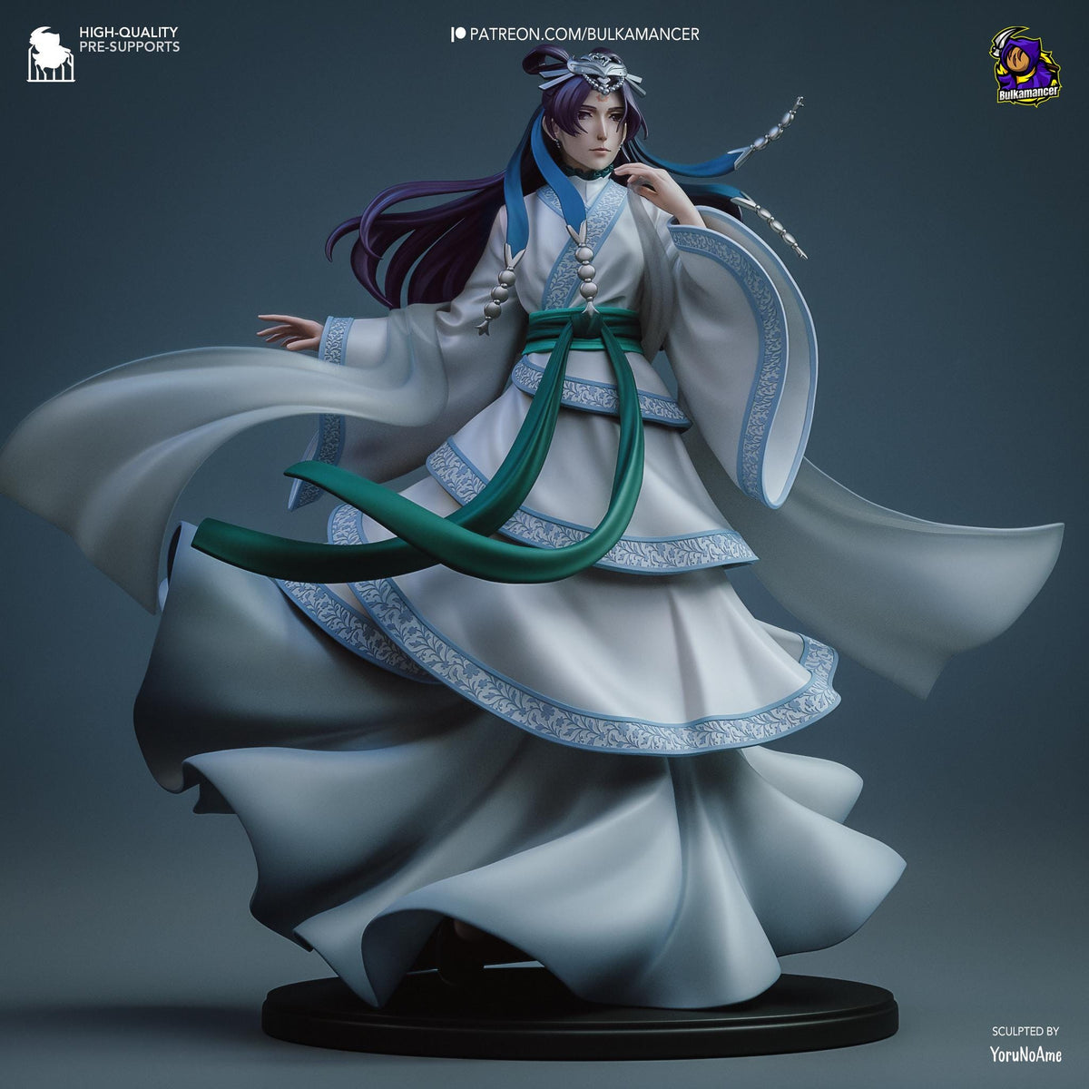 Jinshi Apothecary Diaries Figure - resin tabletop miniature front view