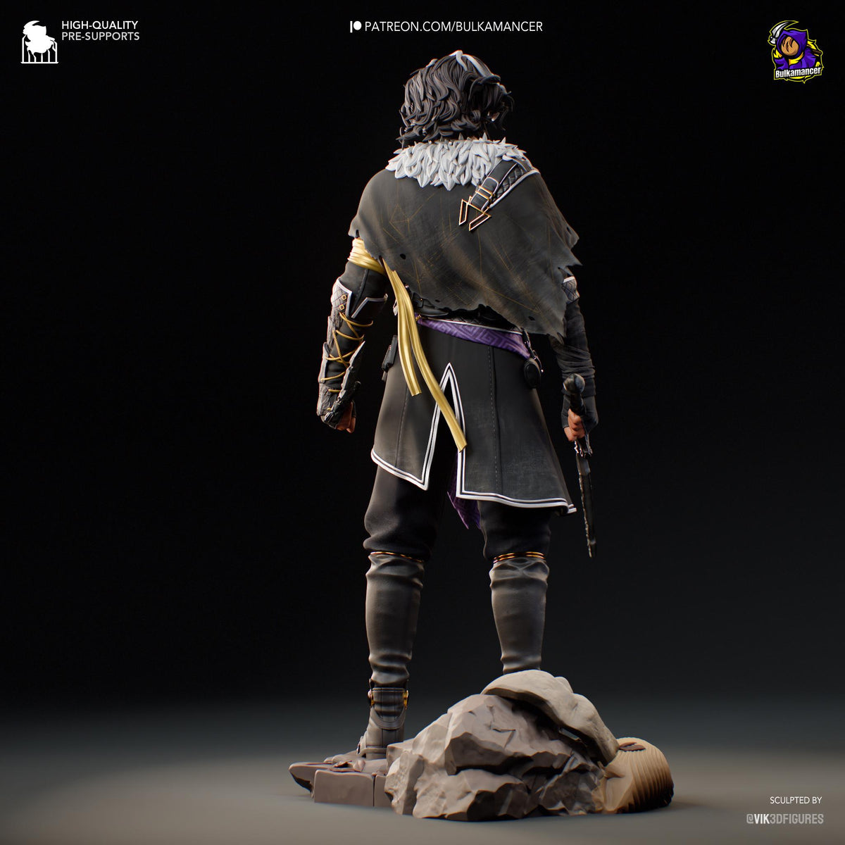 Verso Figure - Clair Obscur: Expedition 33 - 3D printed miniature detail view