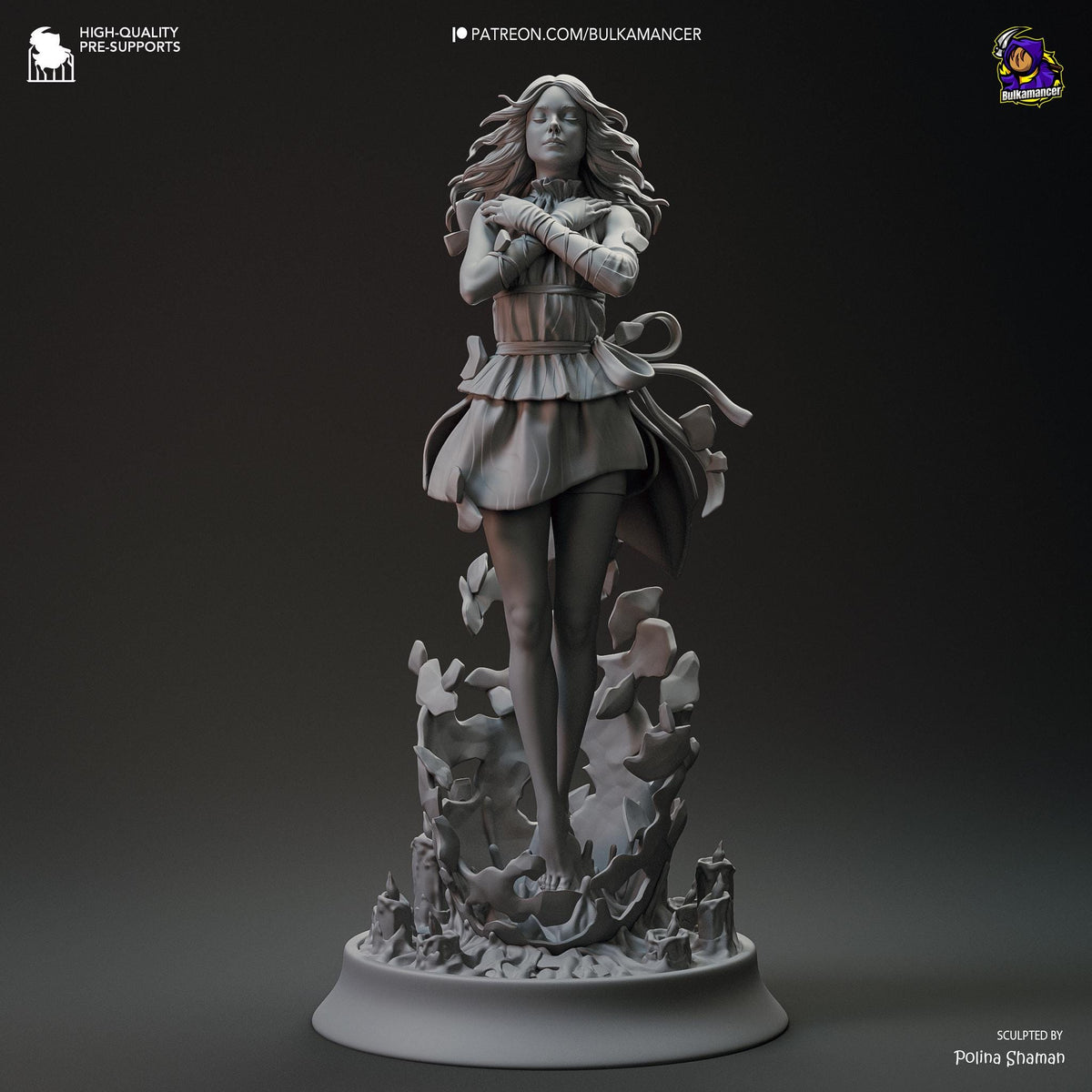 Tomorrow Death Stranding 2 On the Beach Figure - resin tabletop miniature front view