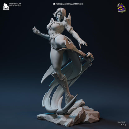 Emma Frost Figure - Marvel Rivals - resin miniature view 5