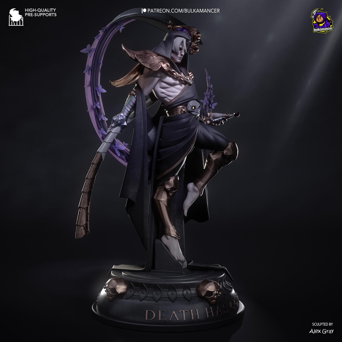 Thanatos Figure - Hades - resin miniature view 5