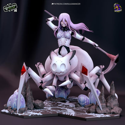 Kumoko and Her Children So'm a Spider Figure - resin tabletop miniature alternate angle