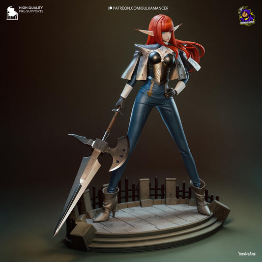 Hulkenberg Metaphor ReFantazio Figure - resin tabletop miniature alternate angle