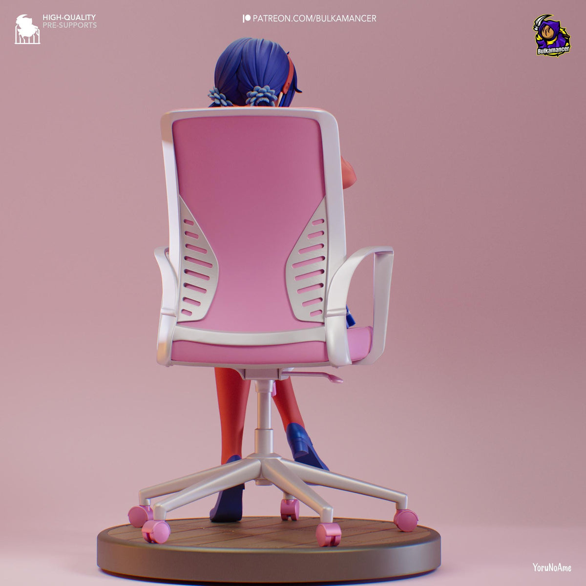 Mita Figure - MiSide - resin tabletop miniature alternate angle