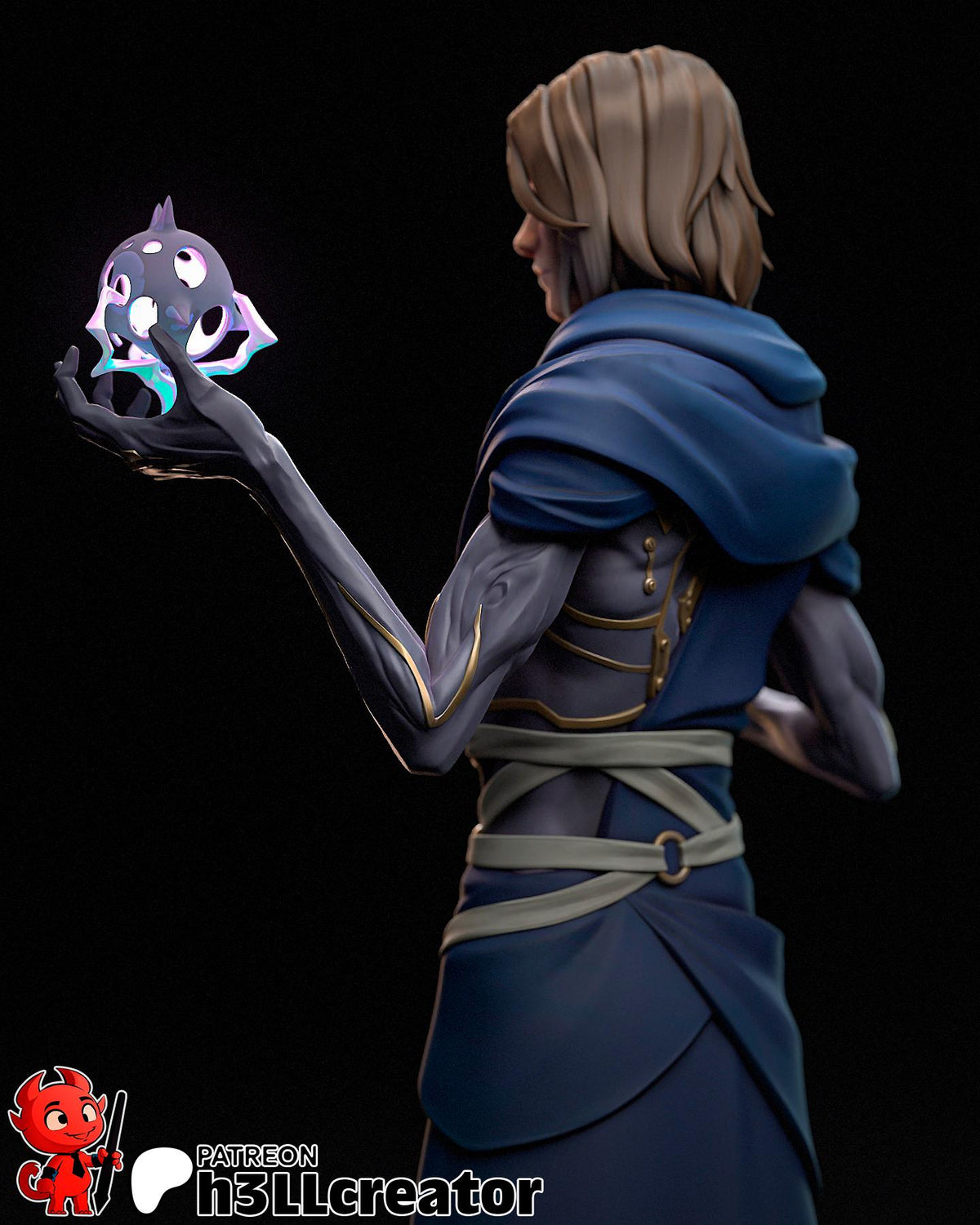 Viktor Figure - Arcane - paintable tabletop miniature product view