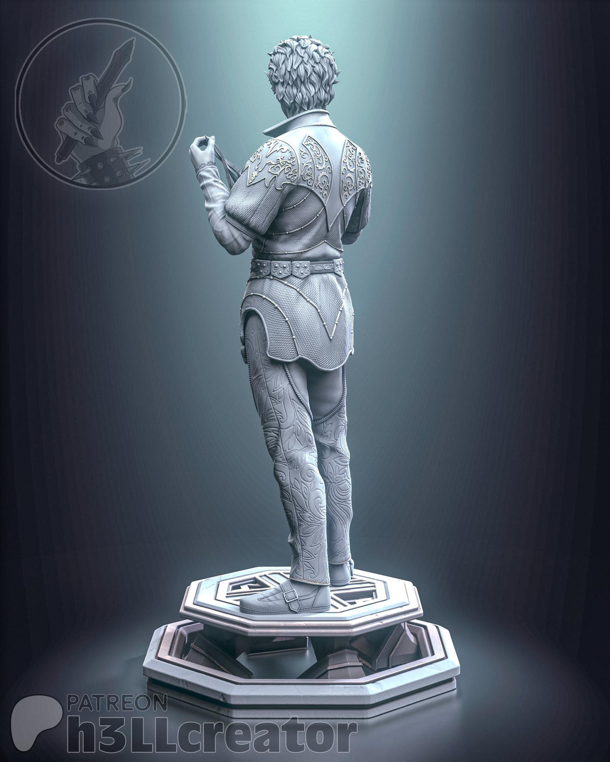Astarion Figure - Baldur's Gate 3 - resin miniature view 7