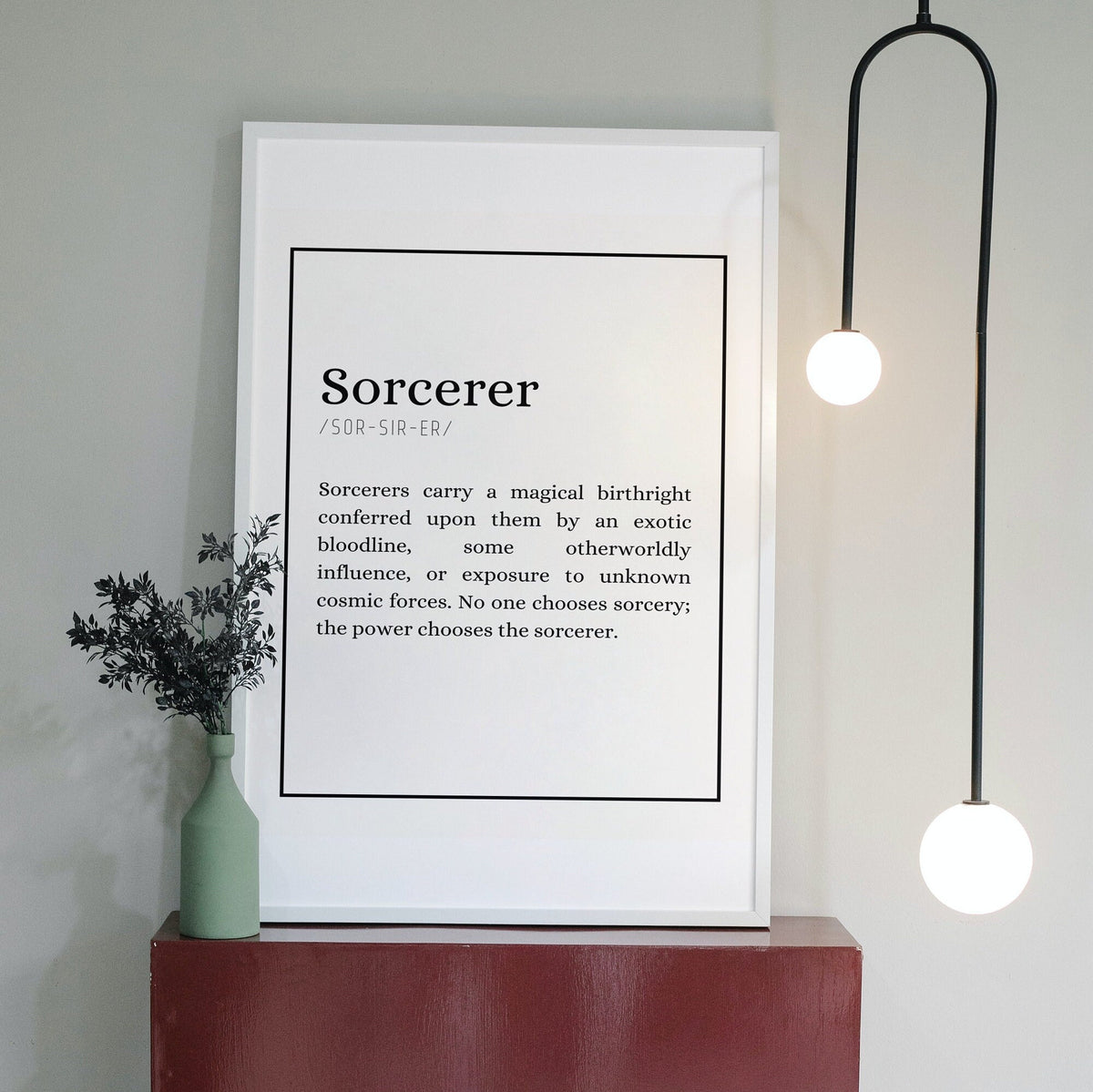 Classes Printable Wall Art - printable tabletop RPG resource preview