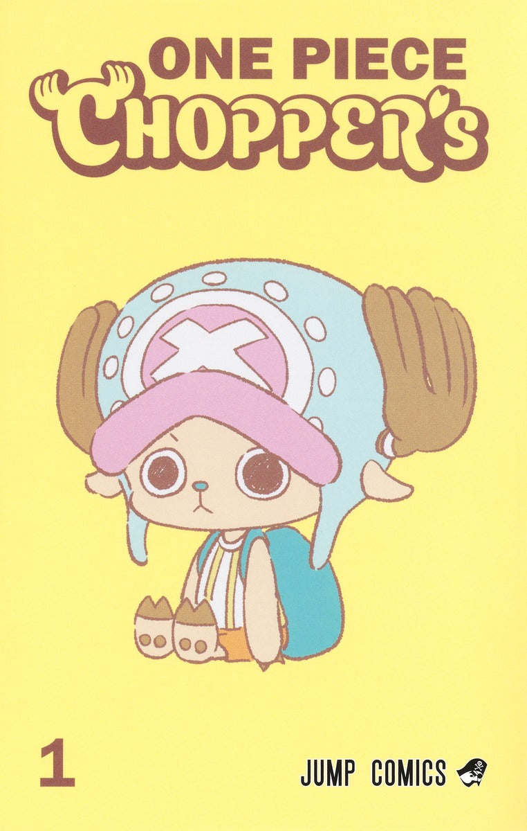 Offizielles Shueisha-Titelbild des japanischen ONE PIECE CHOPPER's Band 1