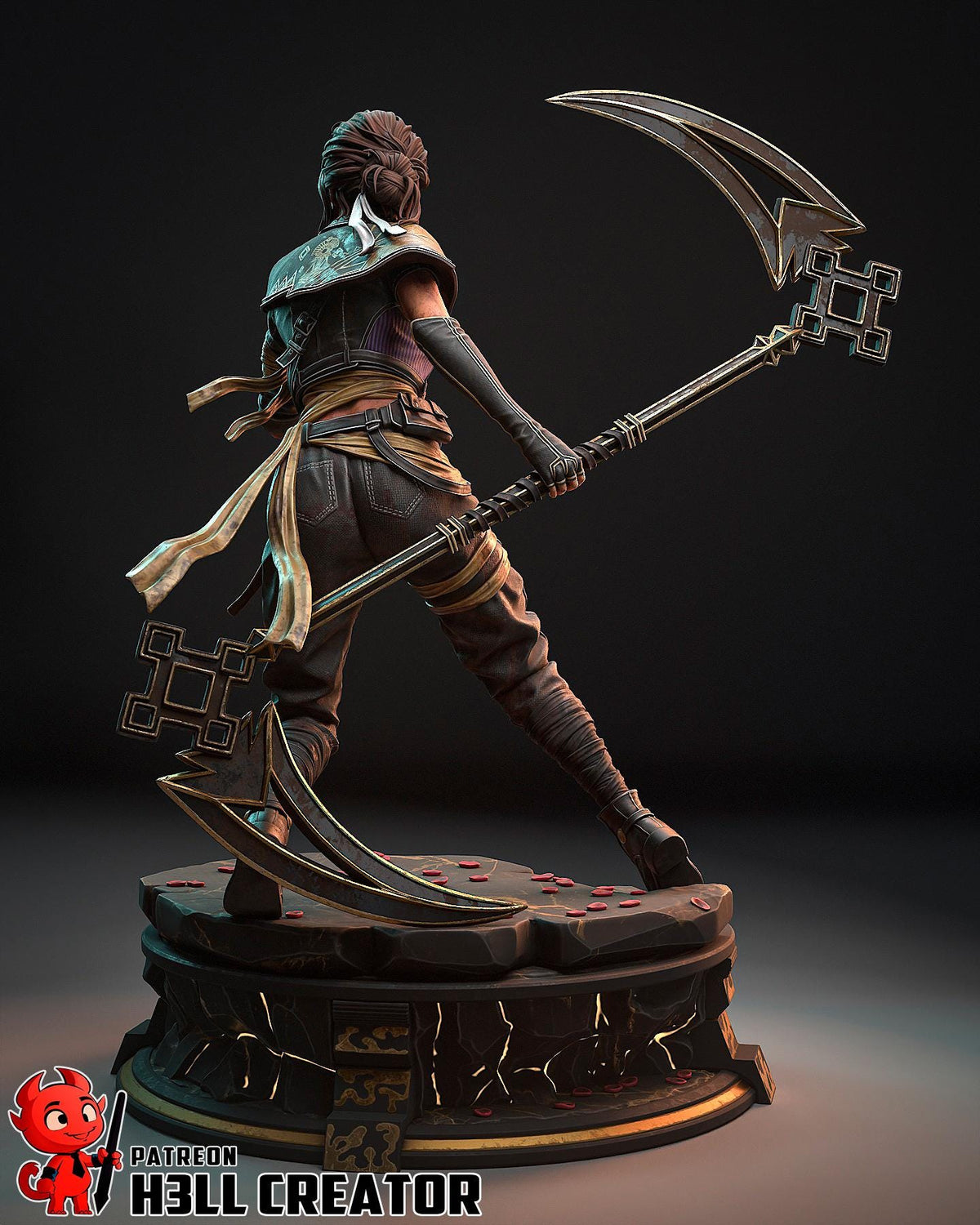 Sciel Figure - Clair Obscur: Expedition 33 - resin miniature view 7