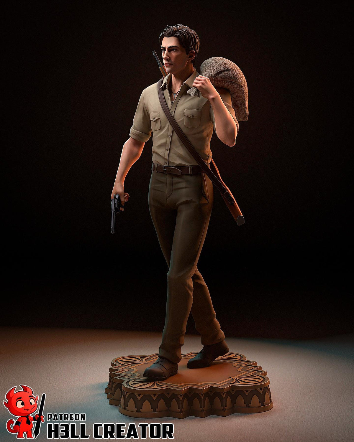 Enzo Favara Mafia The Old Country Figure - resin miniature view 6