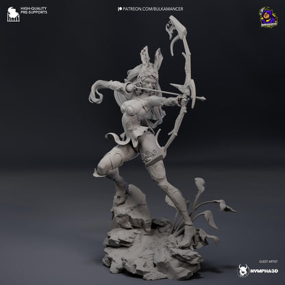 Fran Figure - Final Fantasy XII - paintable tabletop miniature product view